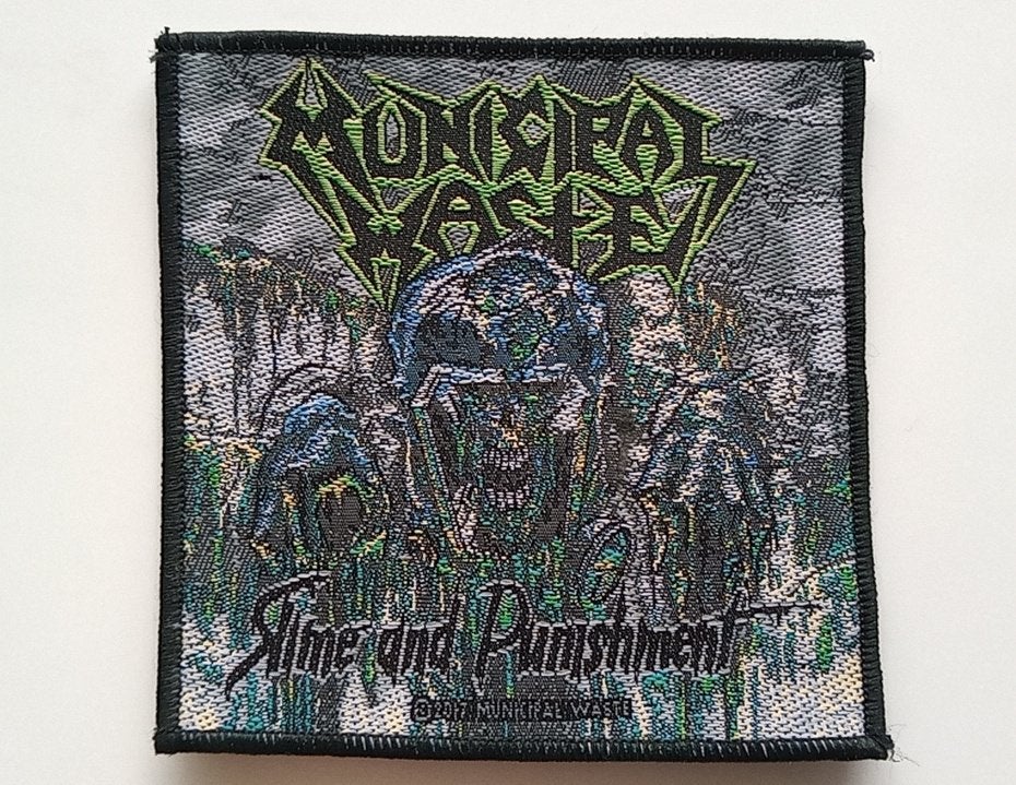 Municipal Waste slime and punishment patch m232 metal, Ophalen of Verzenden, Nieuw, Kleding
