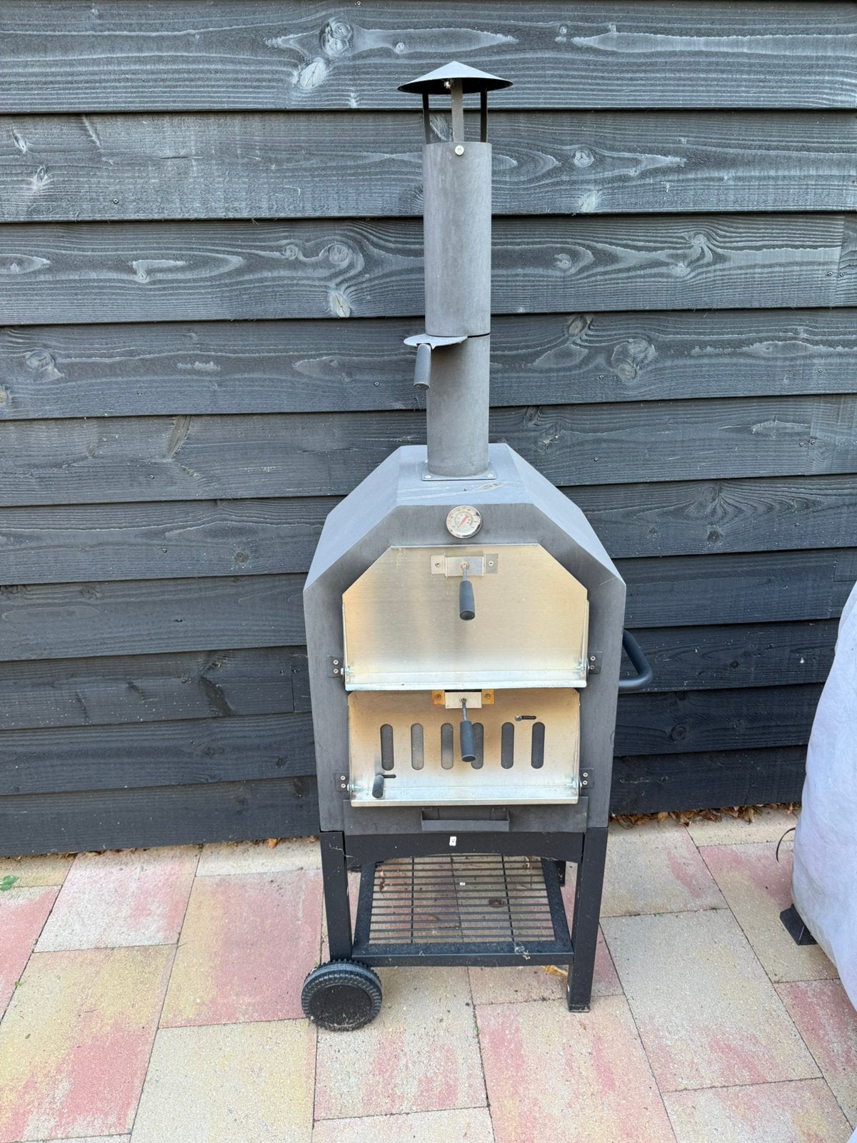 Pizza oven in prima staat, Tuin en Terras, Ophalen, Zo goed als nieuw