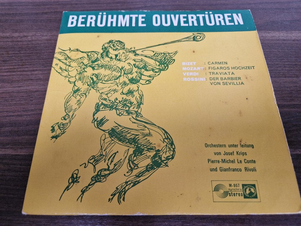 Bizet / Mozart / Verdi / Rossini – Berühmte Ouvertüren, Klassiek, 7 inch, Ophalen of Verzenden, Zo goed als nieuw