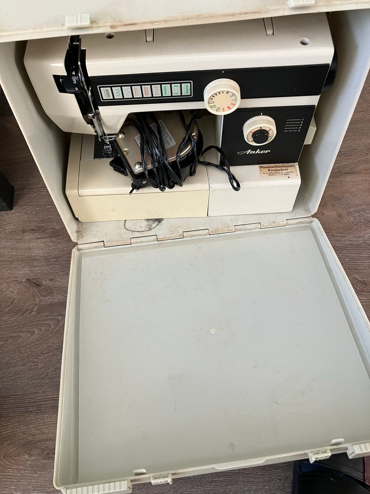 Anker Naaimachine in Draagkoffer, Antiek en Kunst, Ophalen of Verzenden
