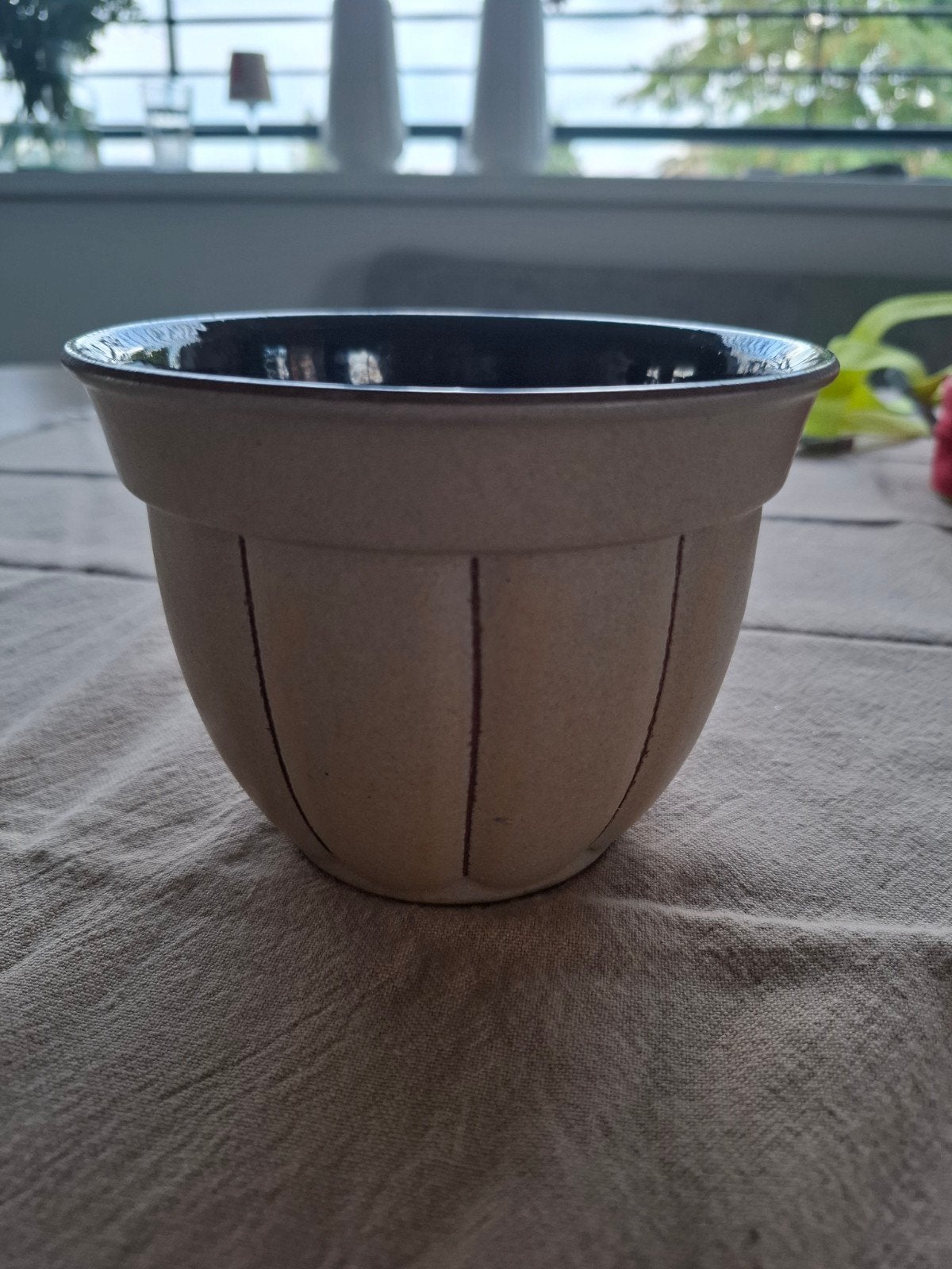 Vintage retro bloempot West Germany, Ophalen of Verzenden, Huis en Inrichting