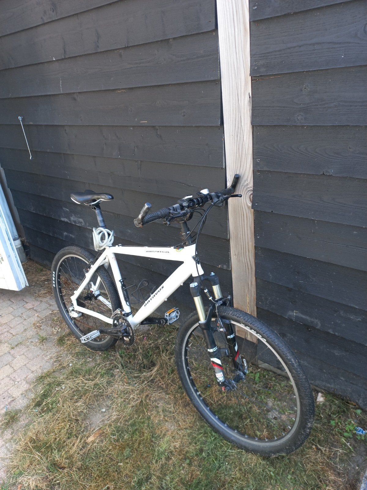 Batavus Mountainbike - Wit, Goede Staat, Fietsen en Brommers, Fietsen | Mountainbikes en ATB, Gebruikt, Hardtail, Heren, Schijfrem