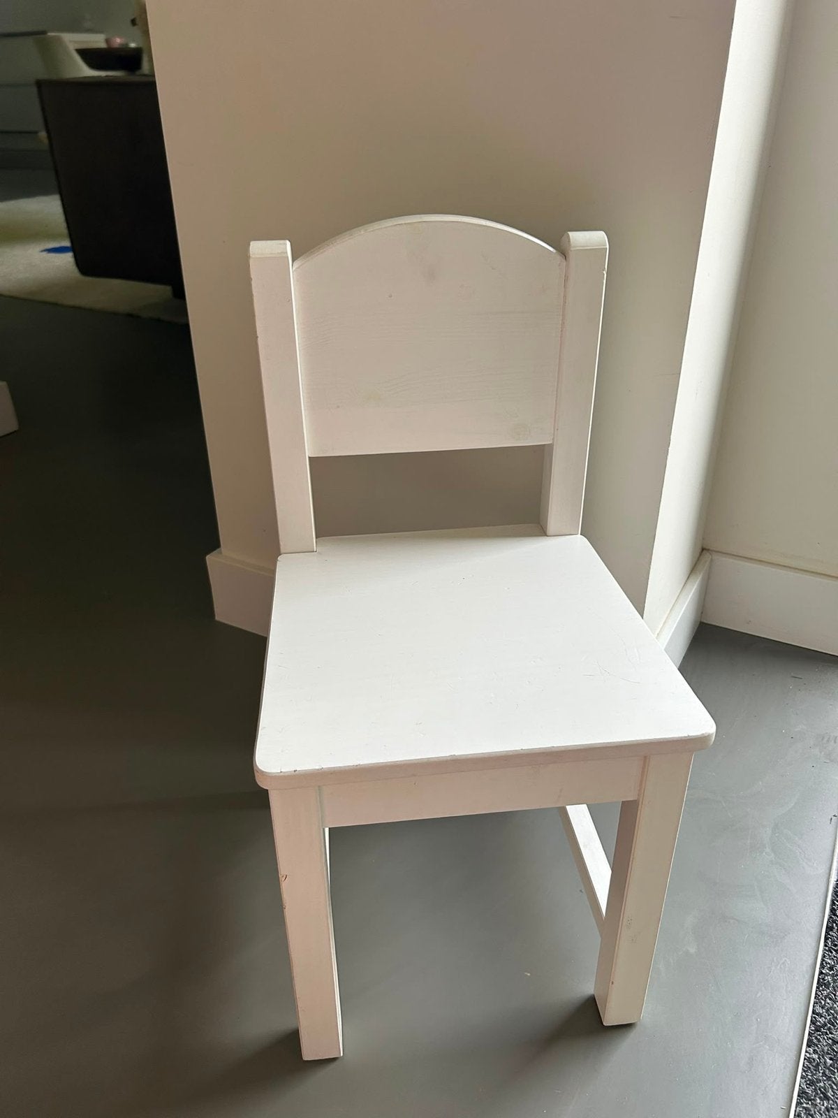 Witte ikea kinderstoel, Ophalen, Gebruikt, Overige typen