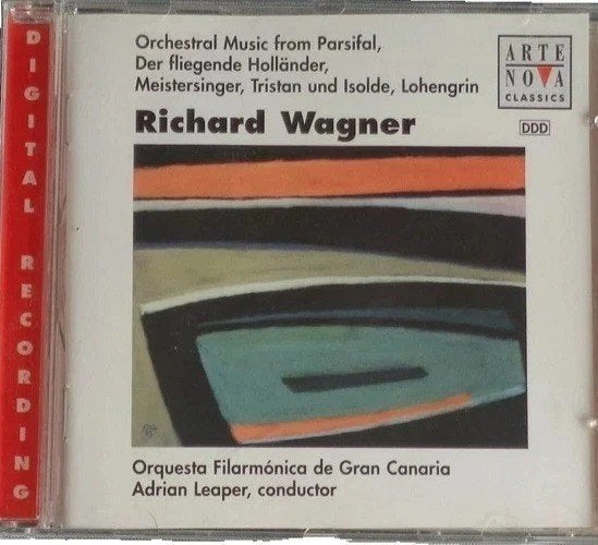 Richard Wagner orkest muziek Parsifal cd 6 titels 1995, Verzenden, Artiest, Zo goed als nieuw, Zie beschrijving