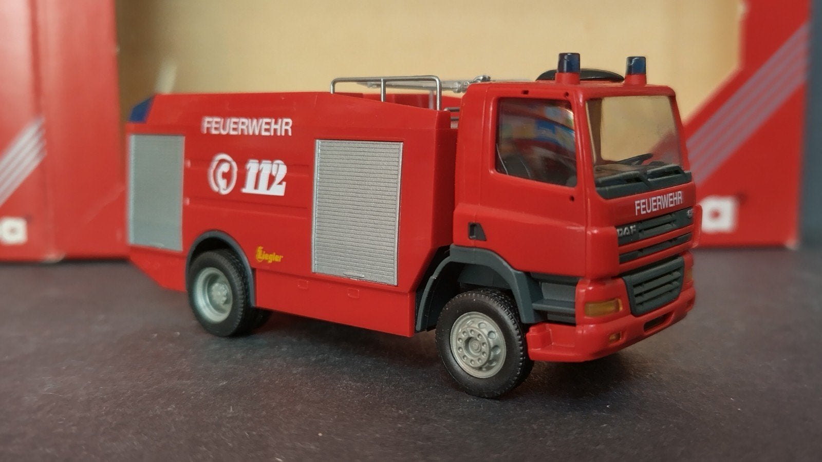 Daf CF Feuerwehr Materiaalwagen 1:87 Herpa Pol, Hobby en Vrije tijd, Verzenden, ., Nieuw, Herpa