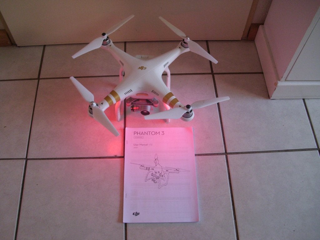 DJI Phantom 3 drone, Gebruikt, 100 tot 1000 meter, Overige merken, Verlichting