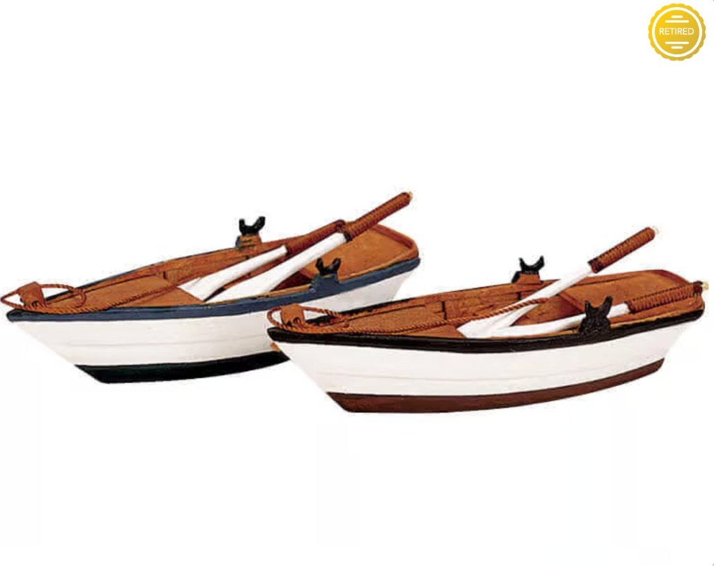 LEMAX | Wooden Rowboats 14630 (RETIRED), Diversen, Kerst, Ophalen of Verzenden, Zo goed als nieuw