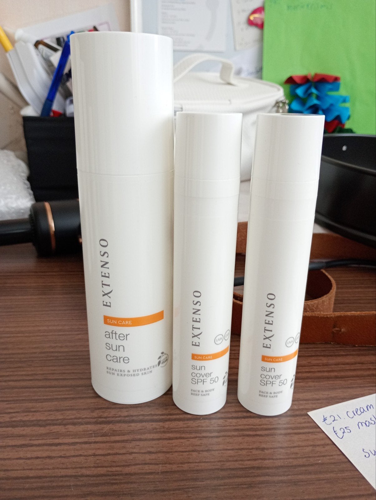 Extenso Sun Care Set: After Sun & Sun Cover SPF 50, Ophalen of Verzenden, Nieuw, Zonnebrand of After Sun