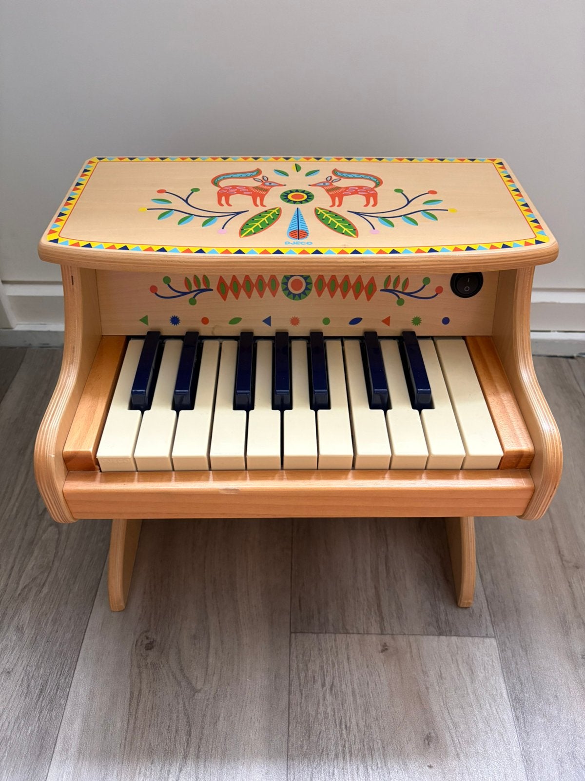 Djeco animambo piano, Kinderen en Baby's, Speelgoed | Houten speelgoed, Gebruikt, Ophalen of Verzenden