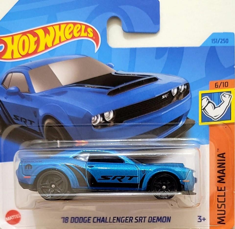 2023 Hot Wheels '18 Dodge Challenger SRT Demon, Ophalen of Verzenden, Nieuw