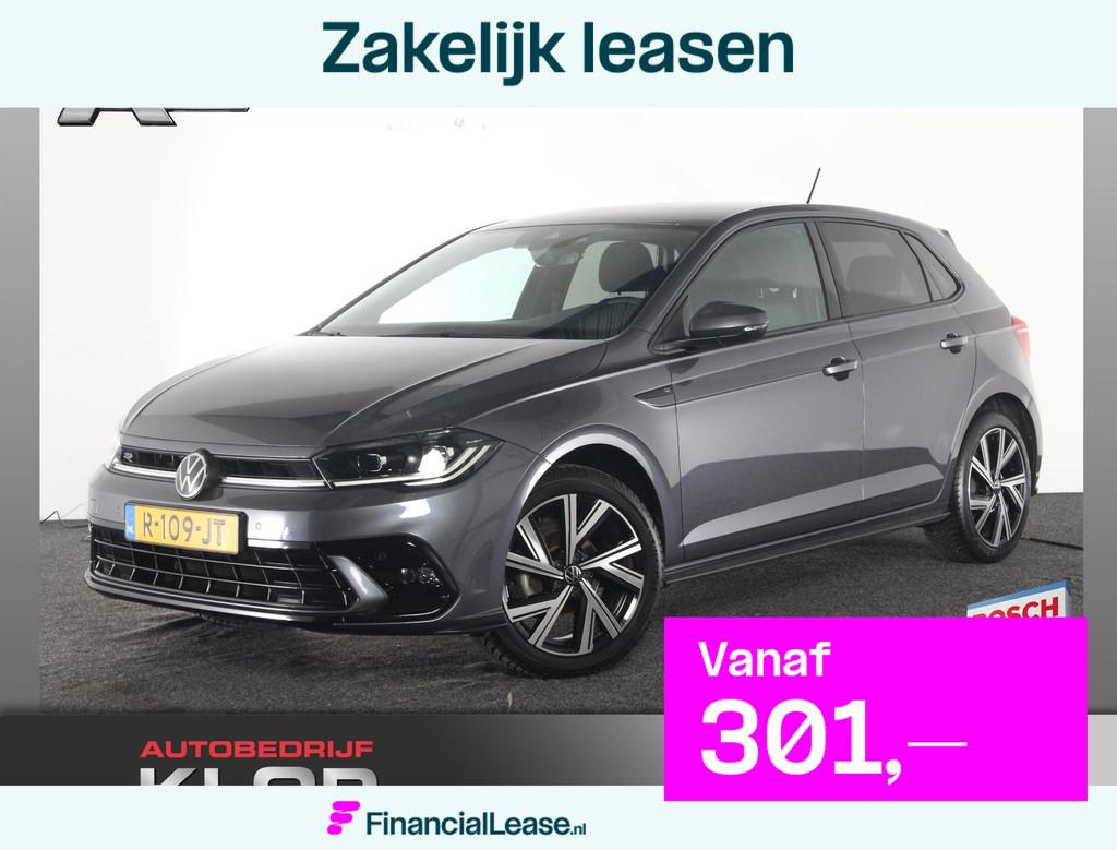 Volkswagen Polo 1.0 TSI R-line 2X | Org NL-auto | digitaal c, Stof, Gebruikt, Euro 6, 95 pk