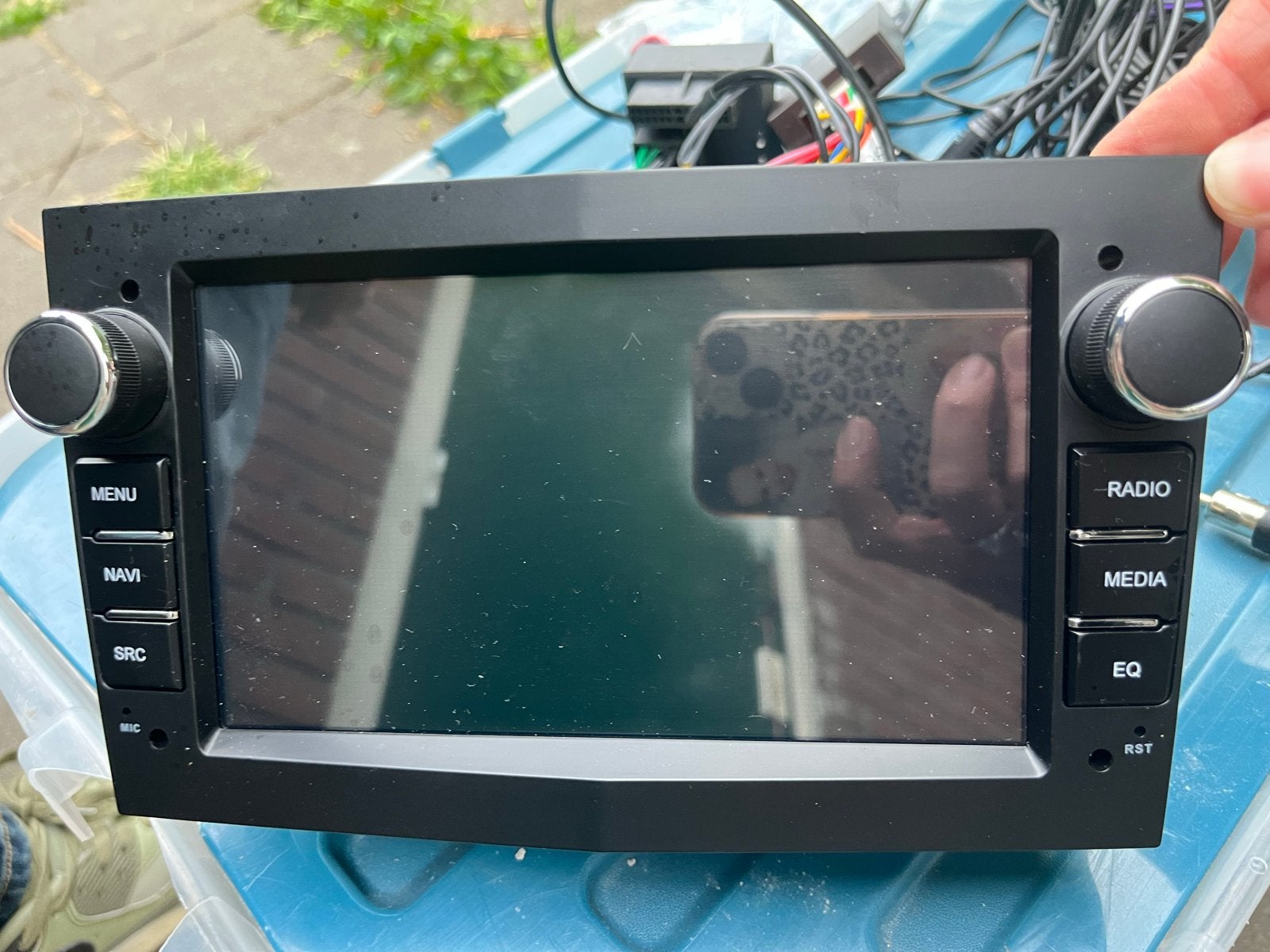 Auto radio opel astra met CarPlay en Android Auto, Ophalen of Verzenden, Zo goed als nieuw