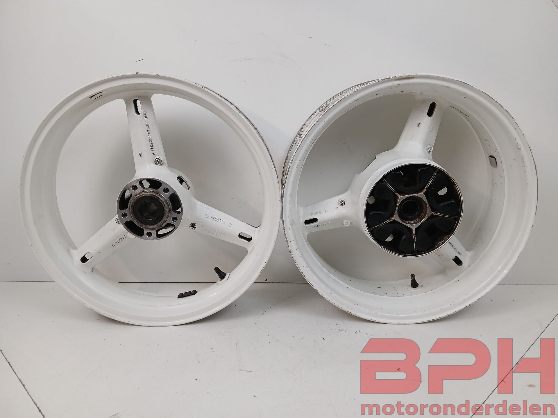 Velgen Suzuki GSX-R 1000 K1 K2 K3 K4 2001 t/m 2004 wiel 2 wi, Gebruikt, -, -, Ophalen of Verzenden