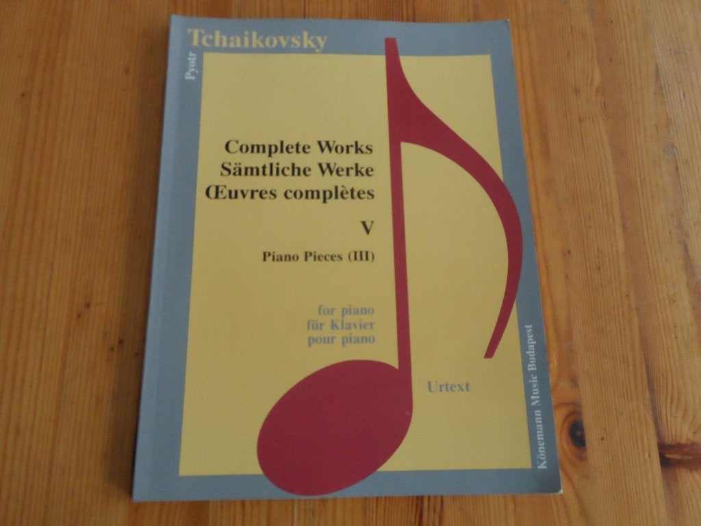 Tschaikowsky 3, Gebruikt, Klassiek, Piano, Ophalen of Verzenden