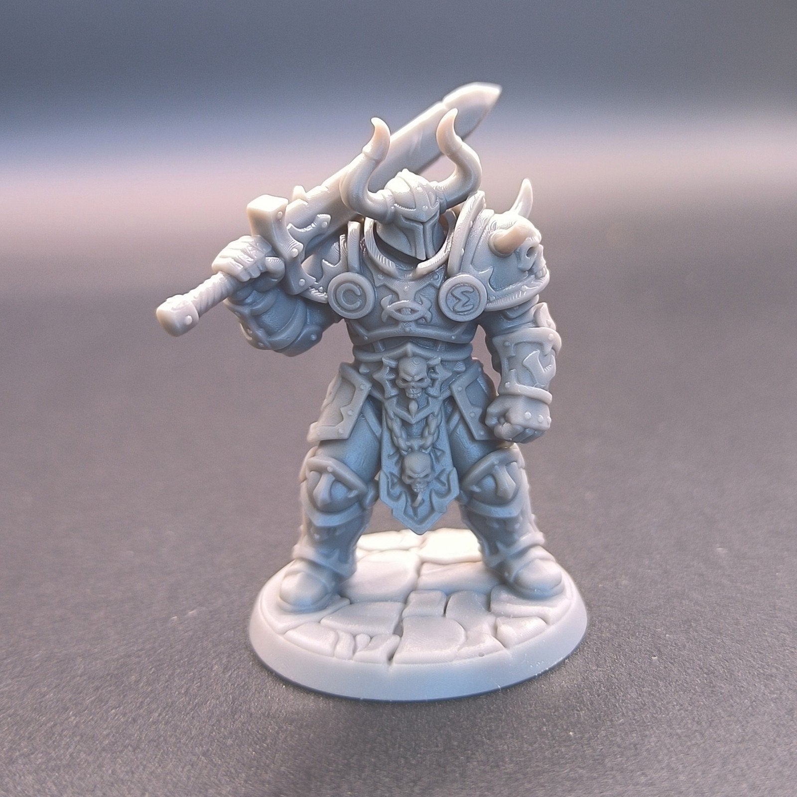Chaos Warrior Miniature D&D HQ dungeon's and dragons, Ophalen of Verzenden, Overige soorten