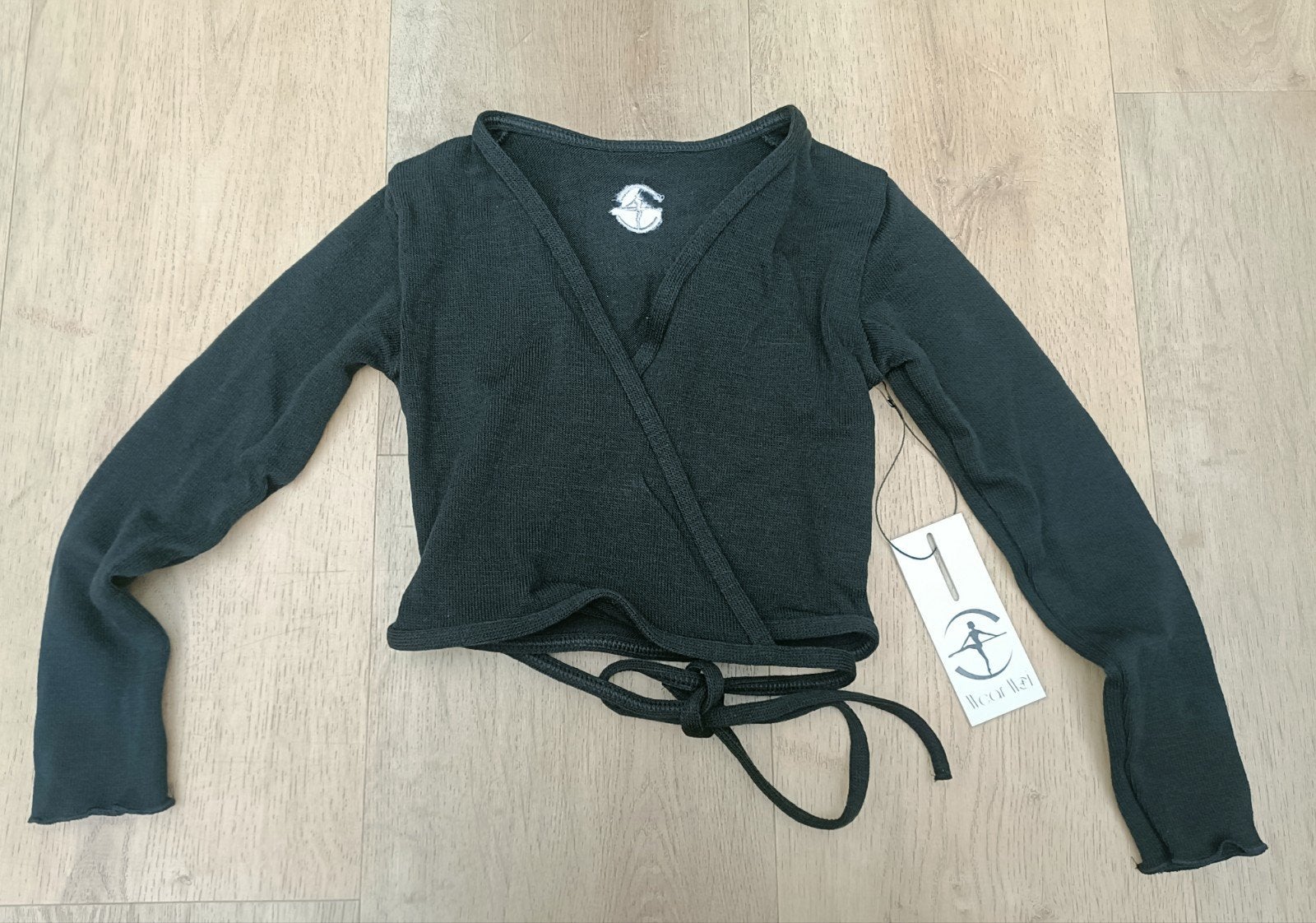 Wear moi carmen zwart ballet vestje nieuw 8/10 jazzballet,, Sport en Fitness, Ballet, Ophalen of Verzenden, Nieuw