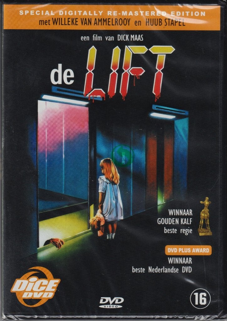 De Lift ( Dick Maas ), Cd's en Dvd's, Dvd's | Nederlandstalig, Nieuw in verpakking, Overige genres, Alle leeftijden, Verzenden