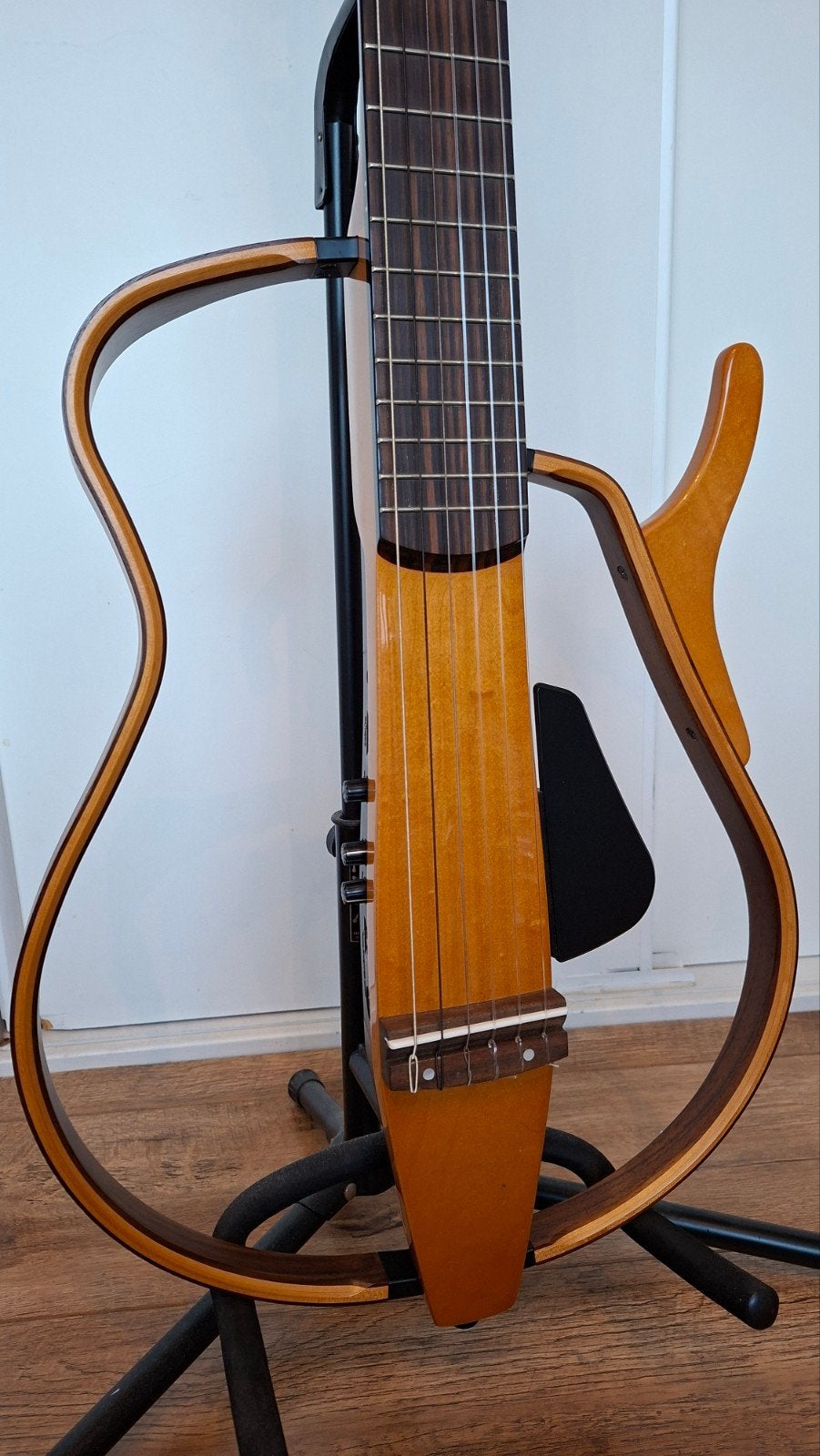Yamaha Silent Gitaar Nylon, Muziek en Instrumenten, Ophalen of Verzenden, Zo goed als nieuw, Klassieke of Spaanse gitaar, Met koffer