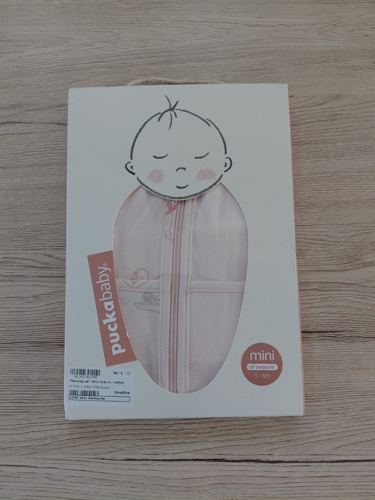 Puckababy mini, Swans, nieuw, Kinderen en Baby's, Ophalen of Verzenden, Puckababy