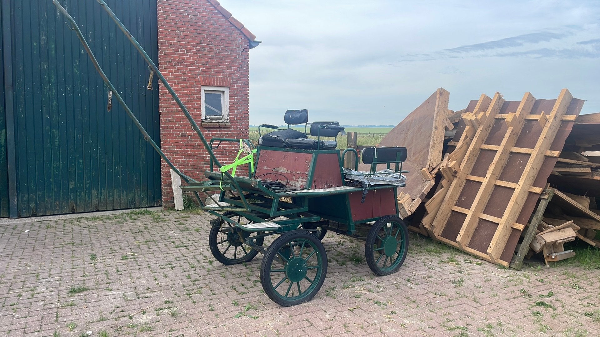 Opknap paardenwagen, Gebruikt, Overige typen, Paard of Pony, Gesloten