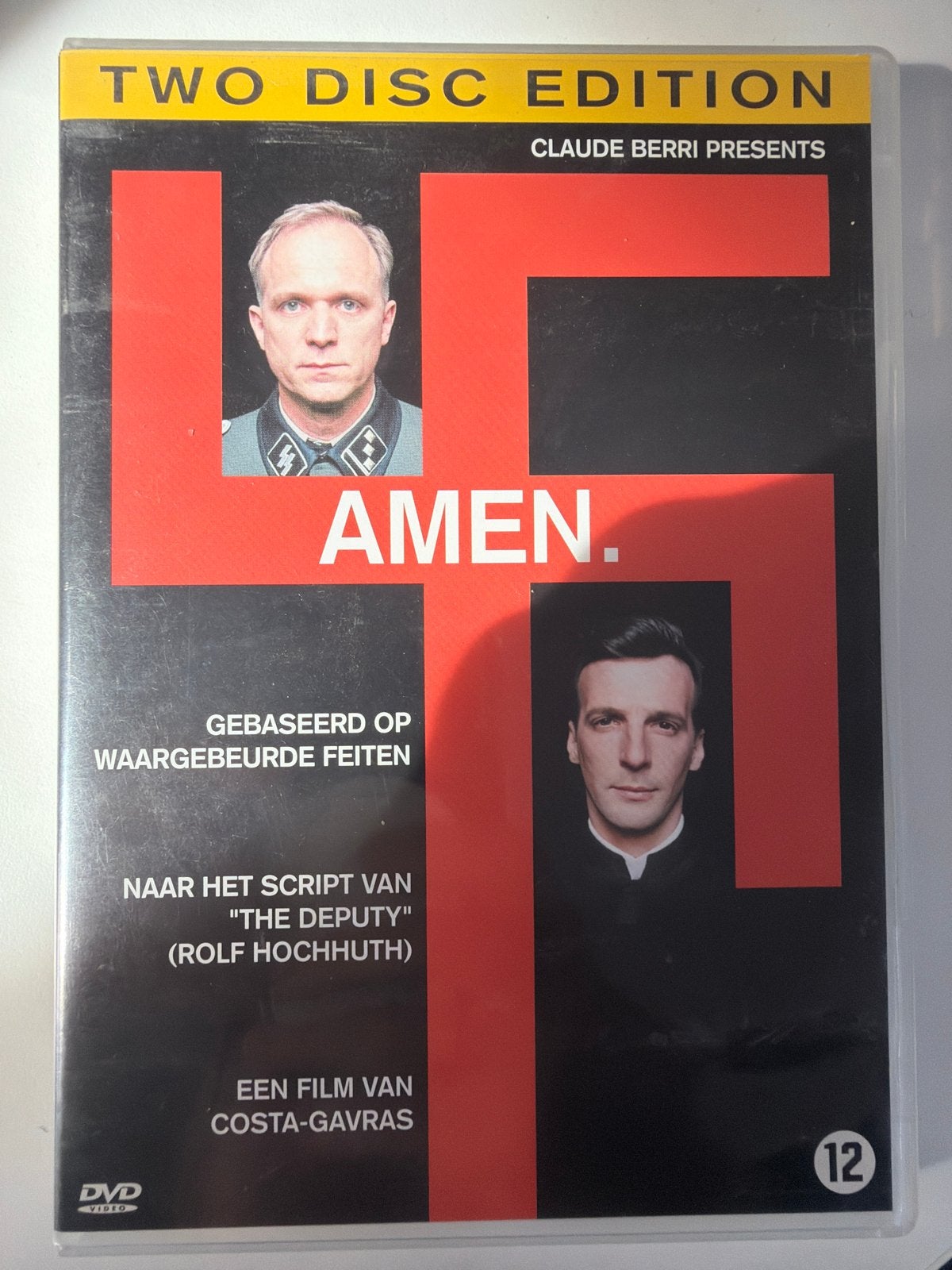 Amen. - Two Disc Edition DVD - Gebaseerd op waargebeurde fei, Waargebeurd drama, Nederlands, Ophalen of Verzenden, Vanaf 12 jaar