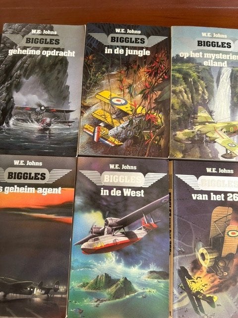 Biggles Pocketboeken W&Lserie, Ophalen of Verzenden, Zo goed als nieuw, W.E.Johns