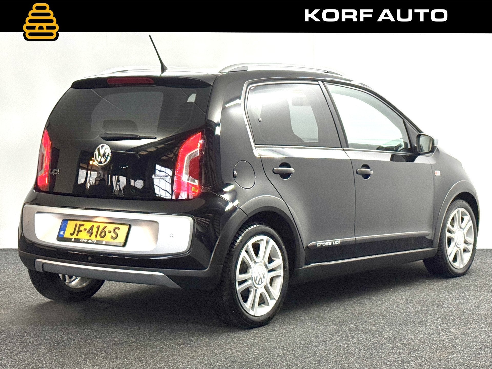 Volkswagen up! 1.0 Cross Up! BMT / Navi / Airco / PDC, Stof, Gebruikt, 840 kg, Zwart