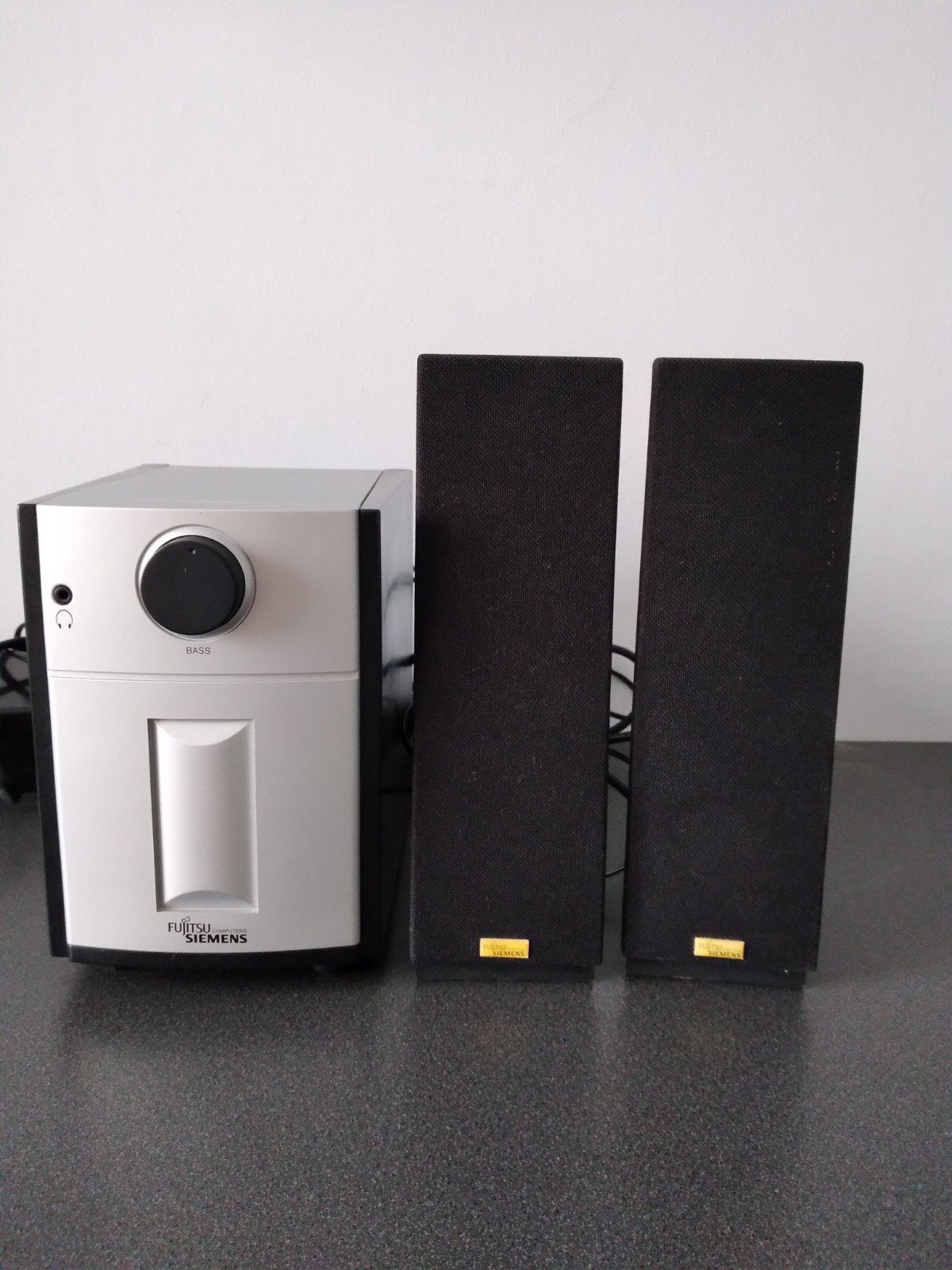 Fujitsu Siemens 2.1 Luidsprekerset met Subwoofer, Ophalen, Gebruikt, Audiokanaal 2.1, Fujitsu Siemens