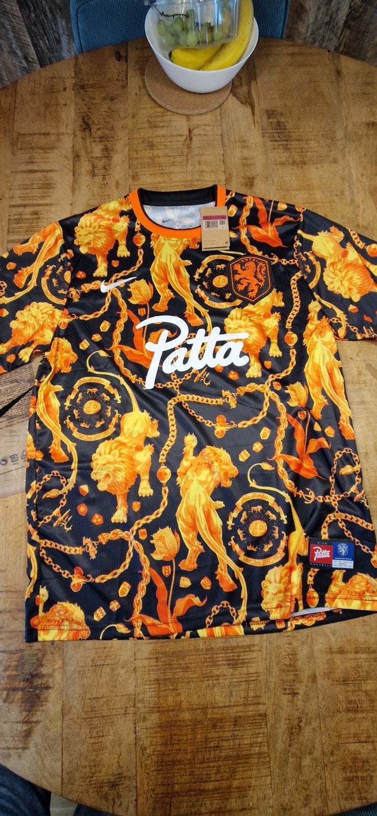 Nike x Patta Nederland Voetbalshirt 3XL Nieuw, Nike x Patta, Zwart, Nieuw, Overige maten
