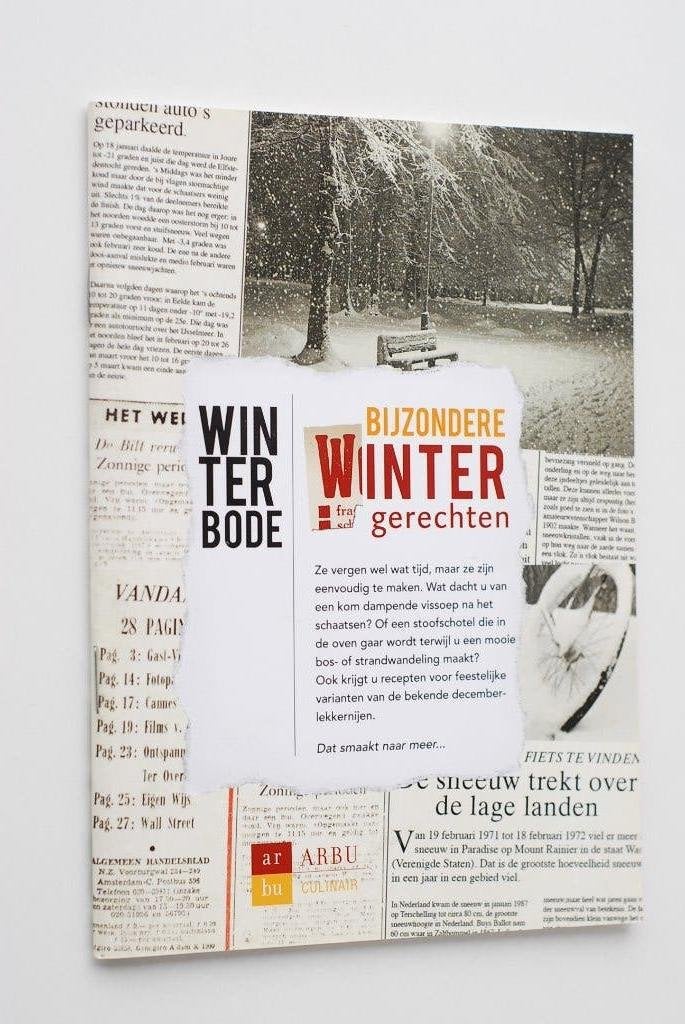 Bijzondere winter gerechten 2010, Verzenden, Zo goed als nieuw, Nelly de Zwaan