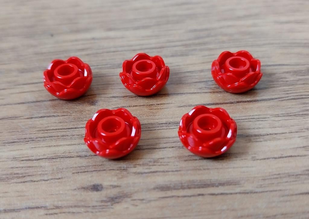 lego pioenroos  / bloem rood nieuw🆕️, Ophalen of Verzenden, Nieuw