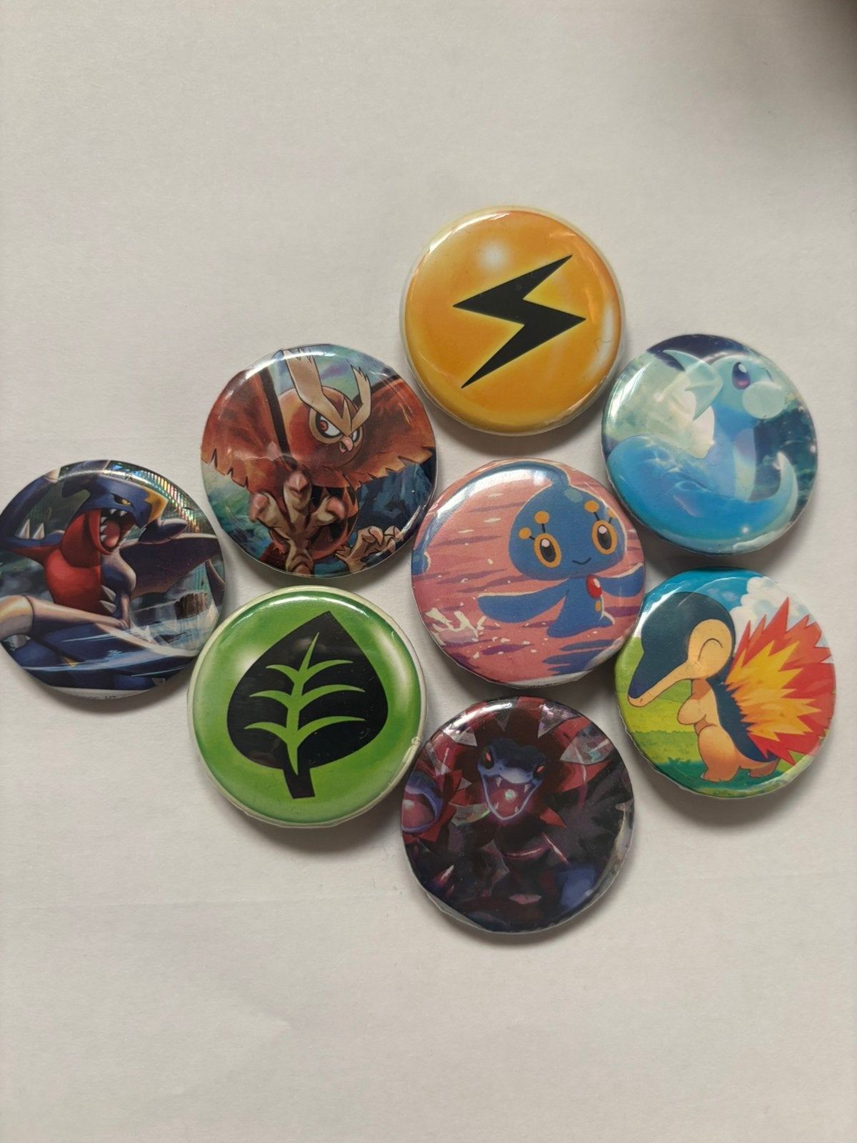 Pokemon Buttons! €0,50 per stuk, Ophalen of Verzenden, Zo goed als nieuw, Meerdere kaarten, Foil