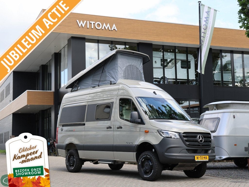 HYMER Grand Canyon S 600 4x4 WIE JARIG IS TRAKEERT !!, Caravans en Kamperen, Automaat, Ringverwarming, Boiler, Bedrijf