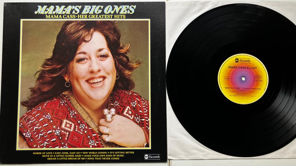 MCA1 Mamma Cass Greatest Hits GERM75(RI68) €5, Fotohoes, Ophalen of Verzenden, Zo goed als nieuw, 12 inch