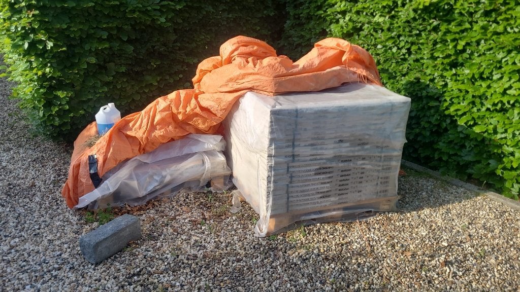 Over: 20 Piet Boon keramische Ibiza terrastegels 90x90x3 cm, Ophalen, Keramiek, Nieuw, 10 m² of meer