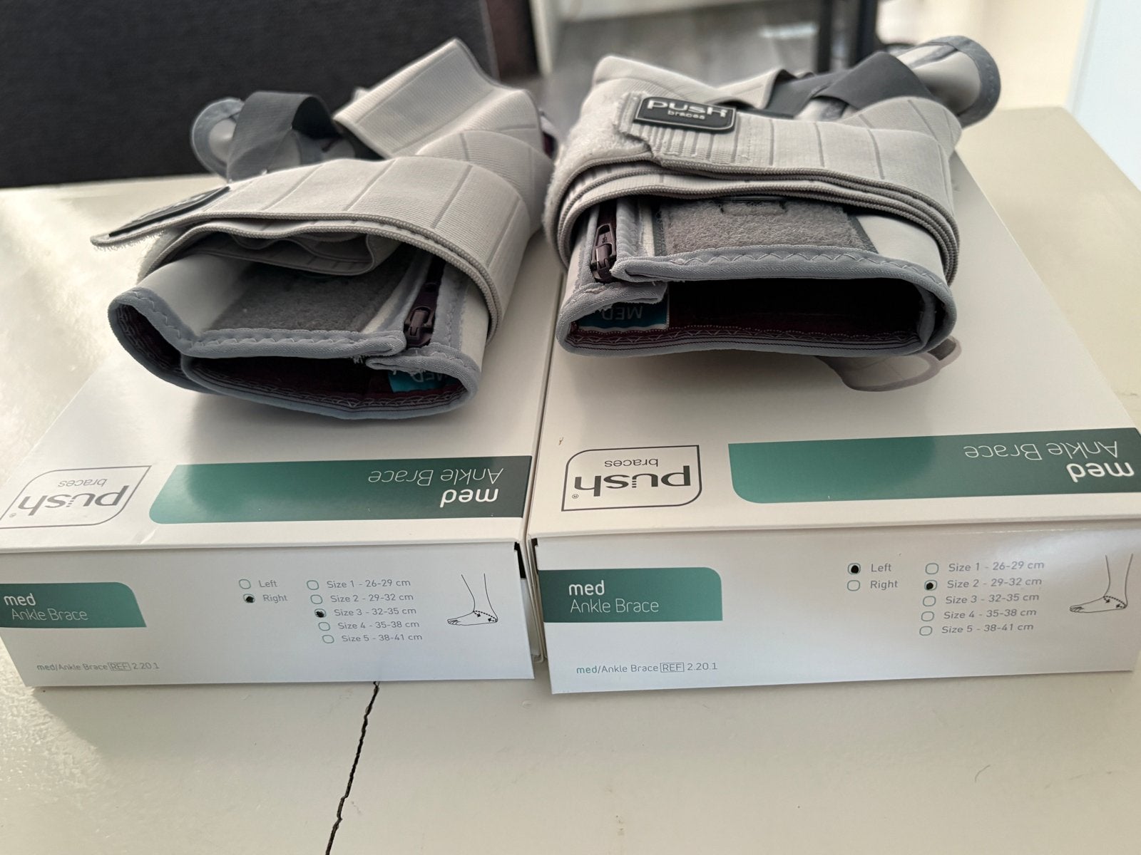 PUSH Med braces (enkel - links size 2), Ophalen of Verzenden, Nieuw