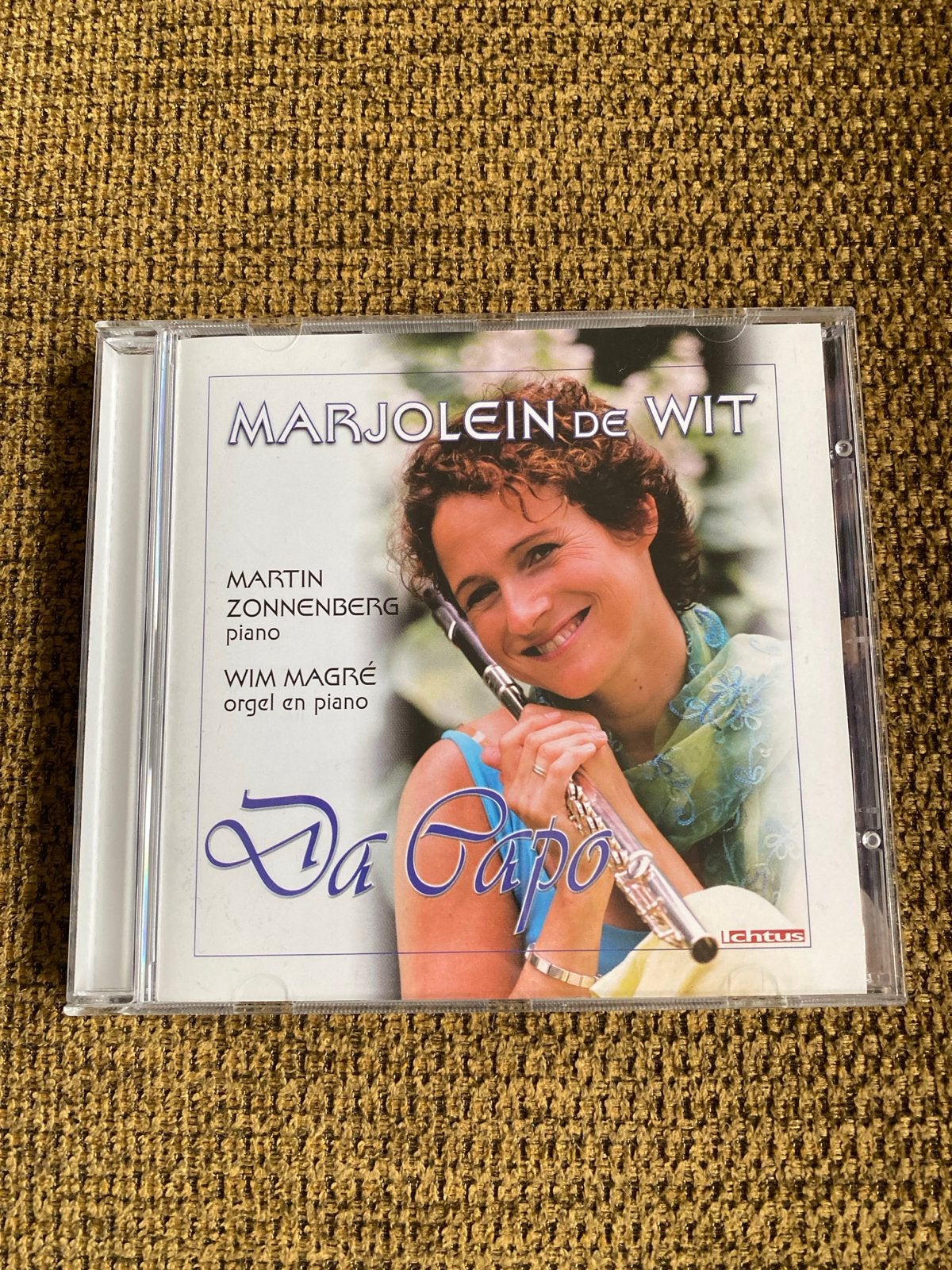 Marjolein de Wit - Da Capo cd Klassieke Fluitmuziek, Kamermuziek, Overige componisten, Modernisme tot heden, Ophalen of Verzenden