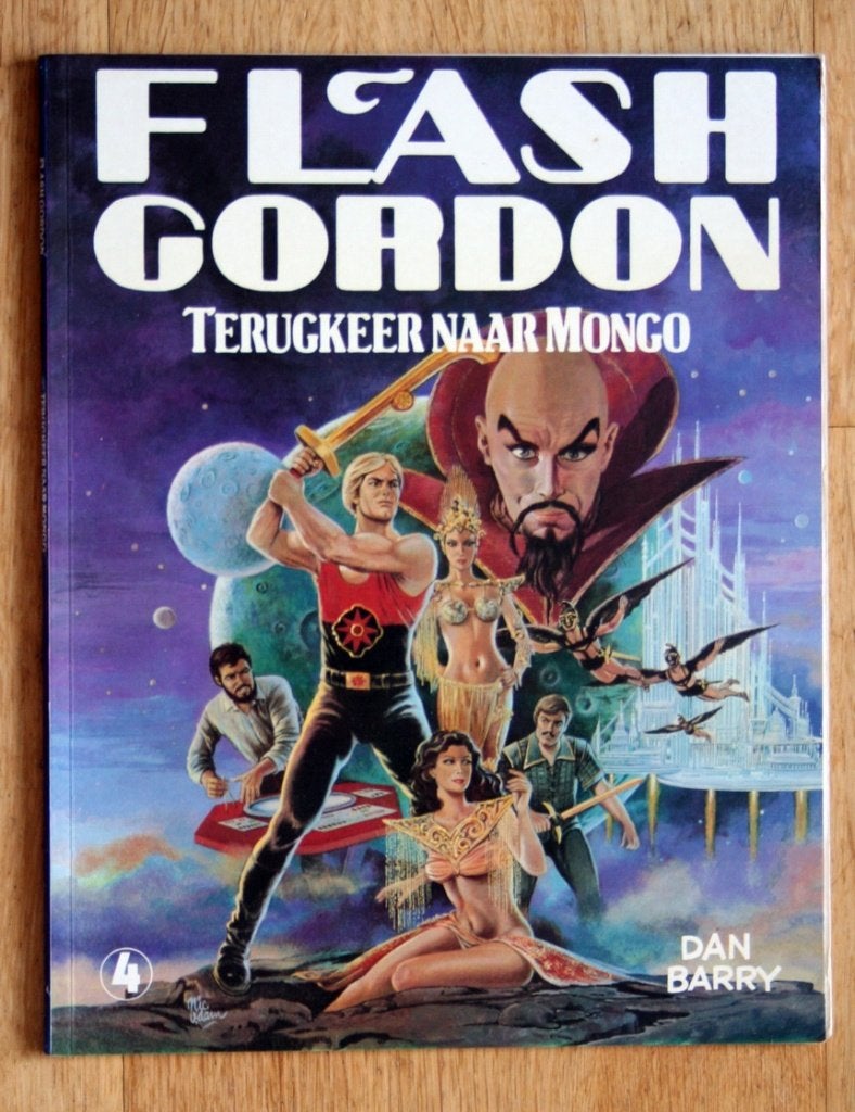 Flash Gordon - Terugkeer naar Mongo, Boeken, Eén stripboek, Ophalen, Gelezen
