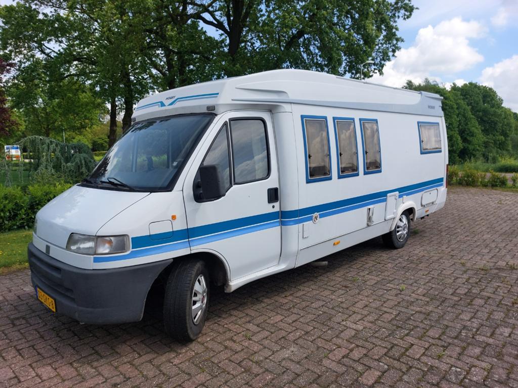Hobby 600 2.5 tdi 5-1995, Caravans en Kamperen, Campers, Ringverwarming, Fiat, Boiler, Particulier