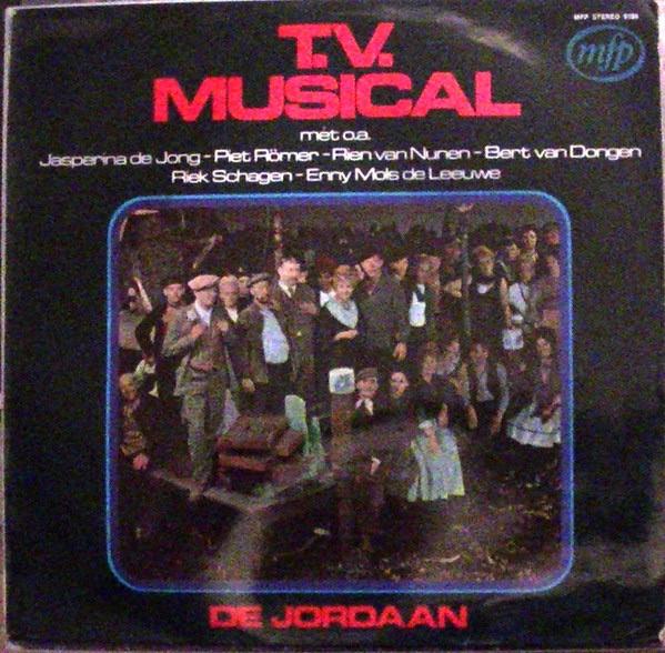 T.V. Musical De Jordaan, Cd's en Dvd's, Vinyl | Nederlandstalig, Gebruikt, Soundtrack of Musical, Overige formaten, Verzenden