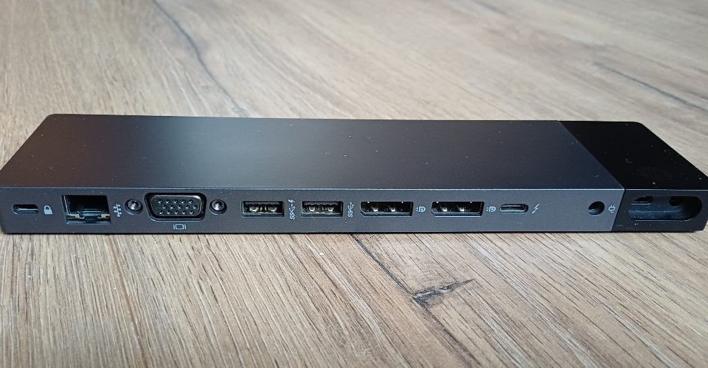 HP Docking Station HSTNN-CX01, Computers en Software, Dockingstations, Ophalen, Gebruikt, Laptop, Docking station