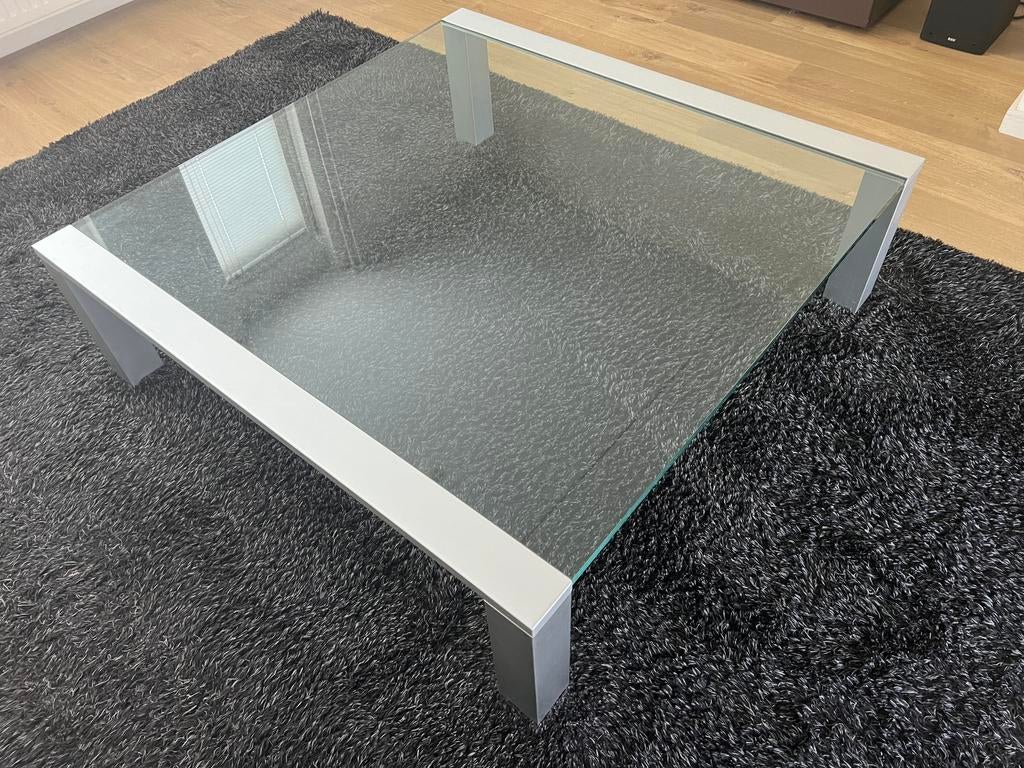 Salontafel | Gallotti & Radice | Italiaans design, Ophalen, 100 tot 150 cm, Vierkant, 50 tot 100 cm