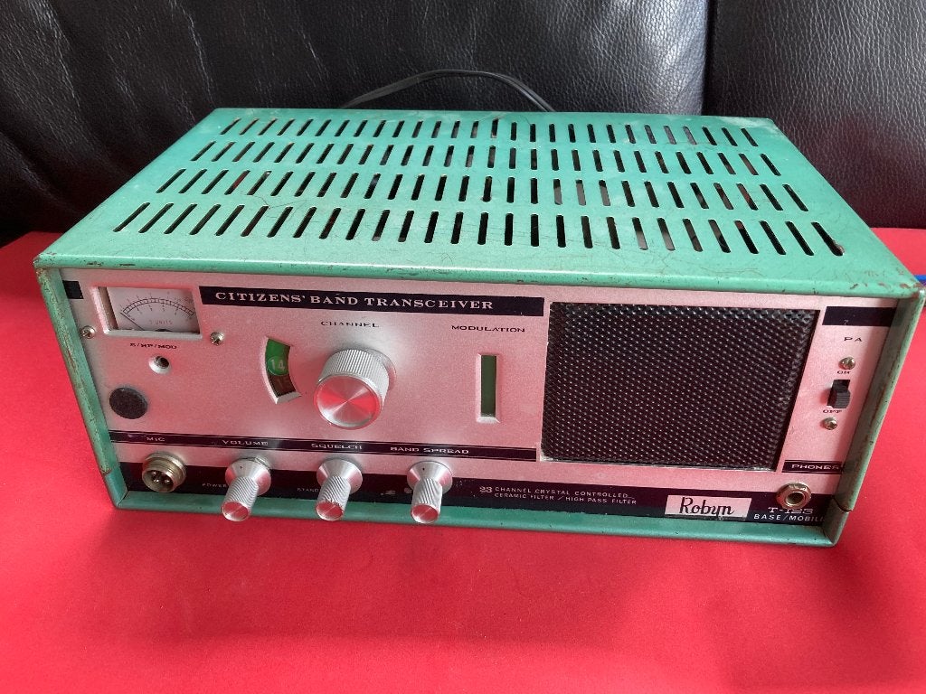 27 mc Robijn T-123, Telecommunicatie, Ophalen, Gebruikt, Zender en Ontvanger