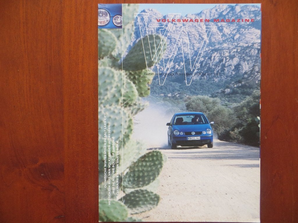 Volkswagen Magazine 26 (febr. 2002) nieuwe Polo, Glazen Huis, Ophalen of Verzenden, Nieuw, Volkswagen