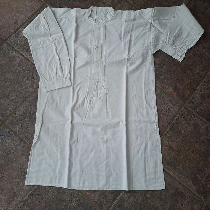 Nostalgisch lang Heren nacht hemd, Ophalen of Verzenden, Zo goed als nieuw, Maat 46/48 (XL) of groter