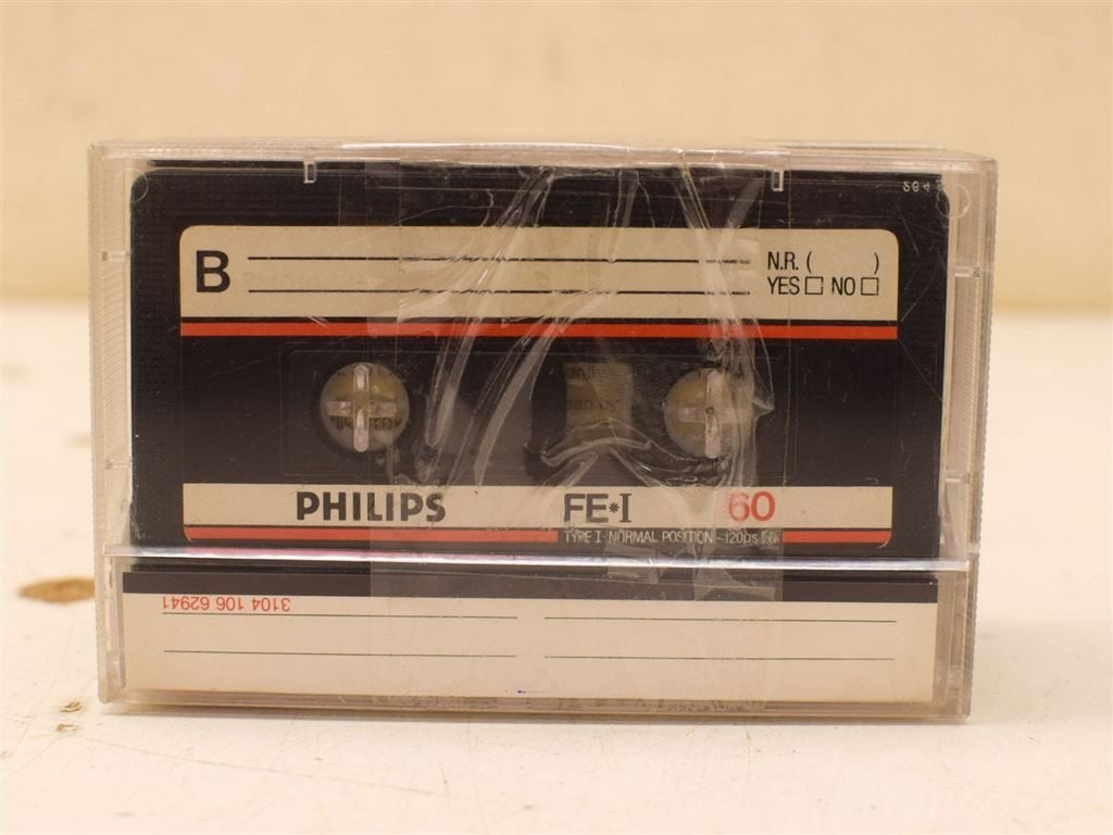 3 stuks Philips Cassettebandjes 51615, Cd's en Dvd's, Ophalen of Verzenden, Gebruikt, Overige genres, 1 bandje