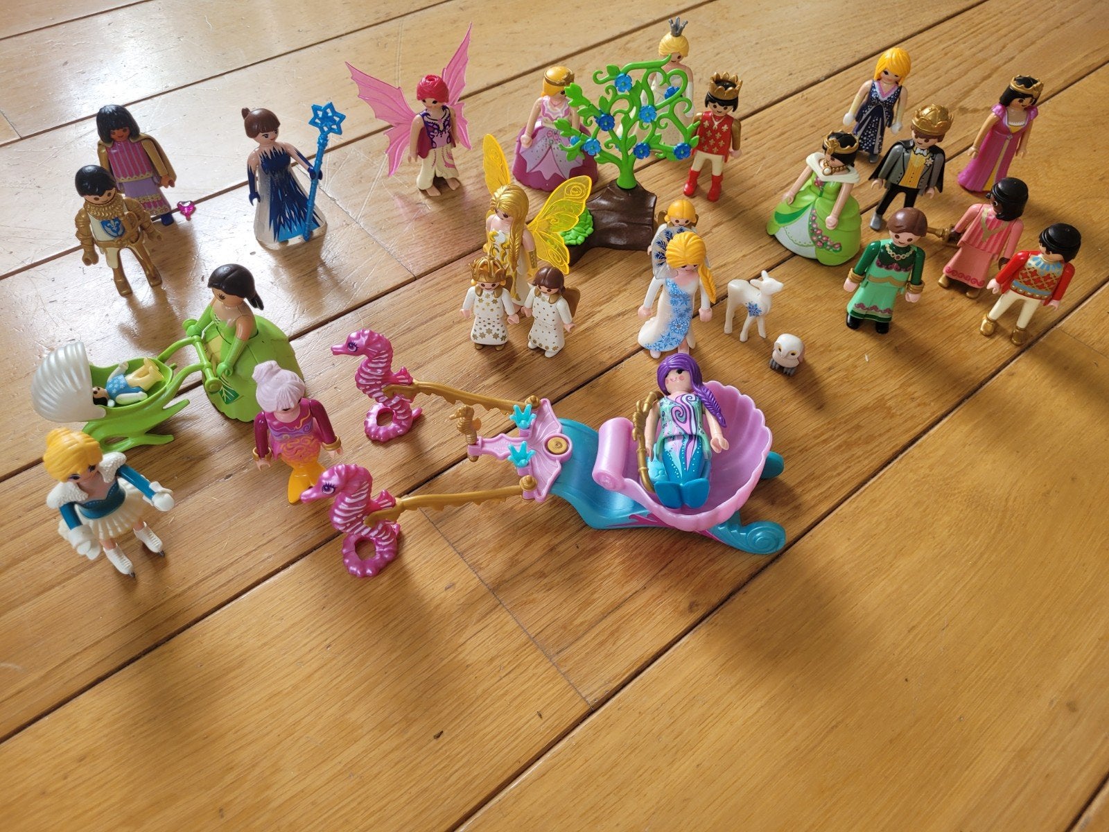 Playmobil figures poppetjes feeën prinsessen zeemeermin etc., Ophalen, Zo goed als nieuw