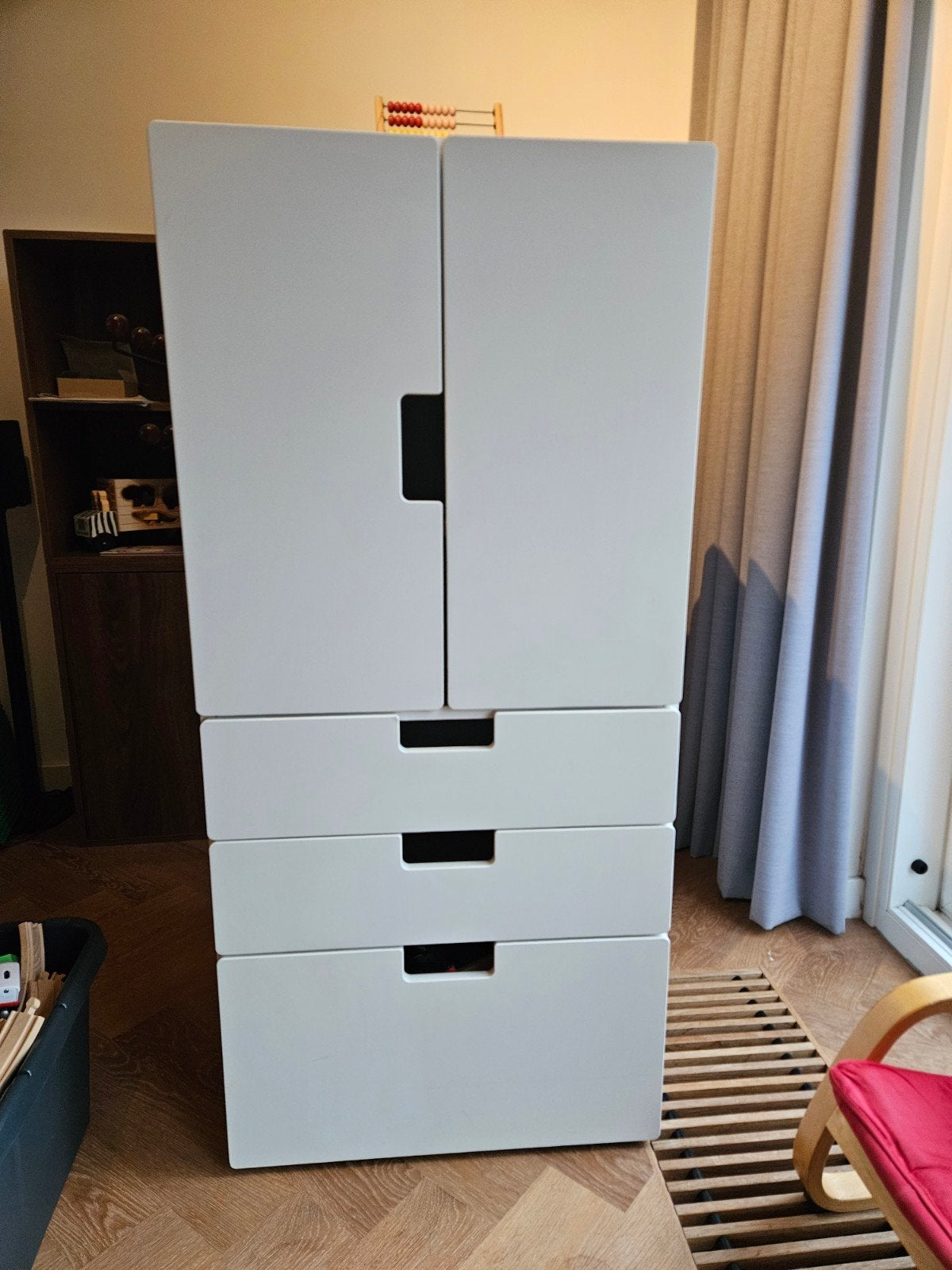 IKEA kinderkast met lades - Stuva/Småstad/Platsa, Ophalen, 105 cm of meer, Zo goed als nieuw, Minder dan 50 cm