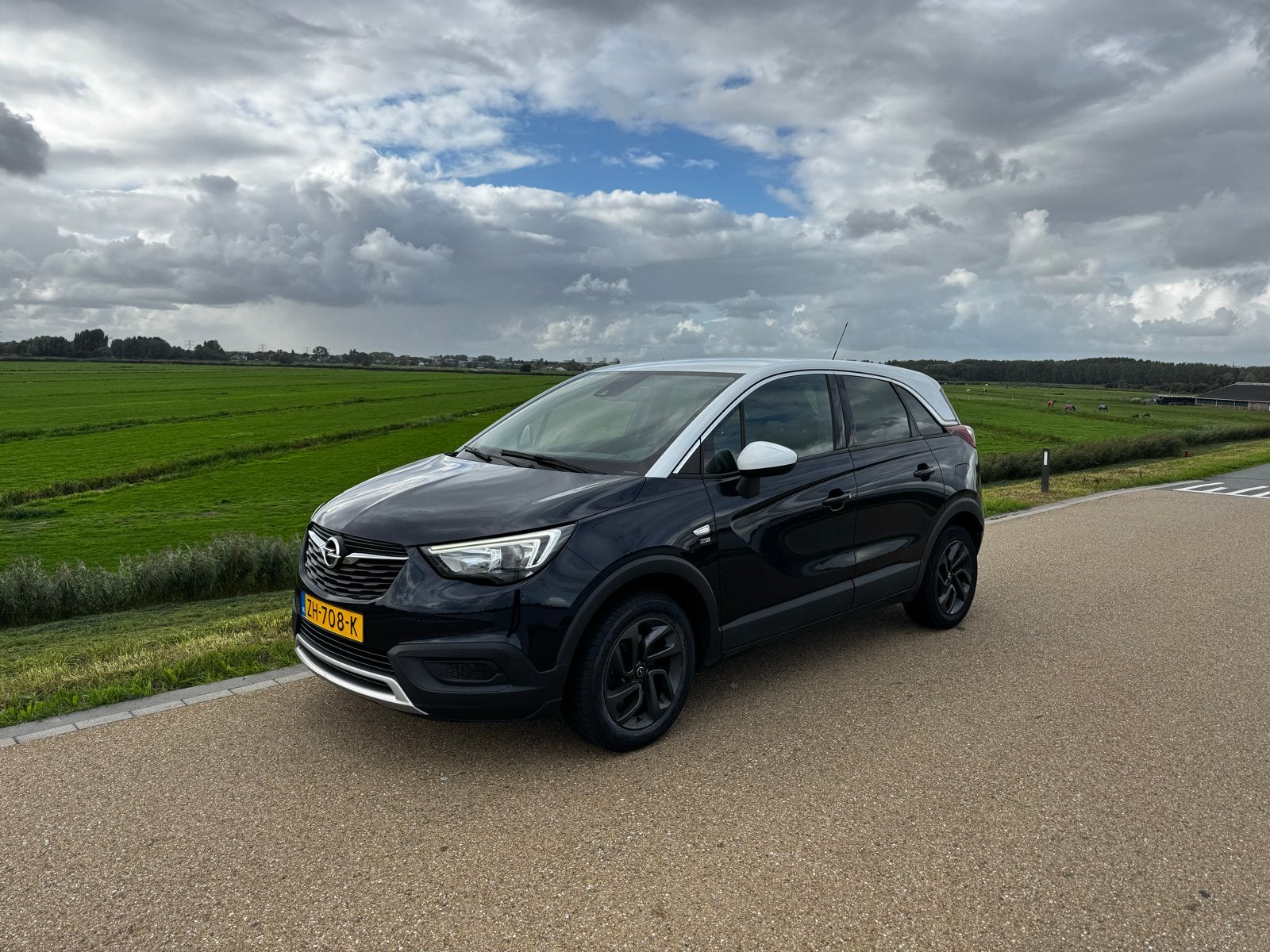 Opel Crossland X 1.2 Turbo 110pk Start/stop 2019 Blauw, Voorwielaandrijving, 840 kg, 1199 cc, Blauw
