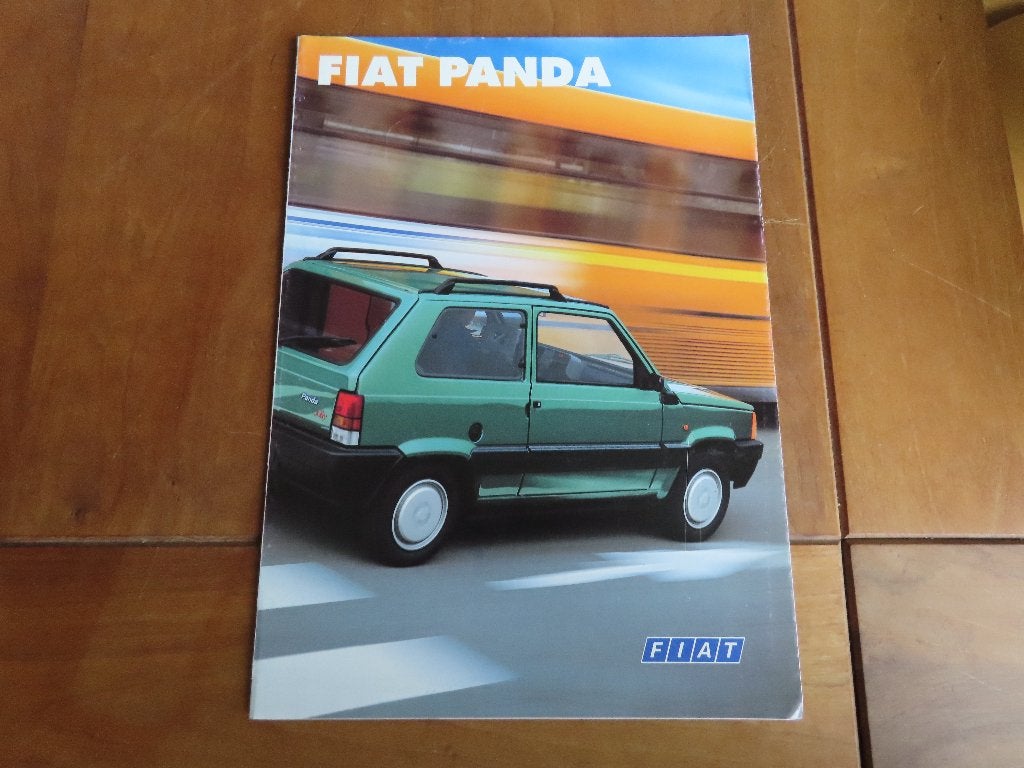 Folder Fiat Panda 1997, Ophalen of Verzenden, Zo goed als nieuw, Overige merken, Fiat